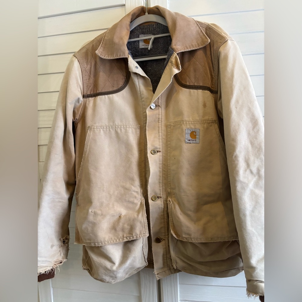 Vintage Carhartt Hunting Jacket blanket lined